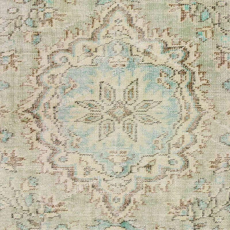 Alfombra Vintage Turca Anudada a Mano - 163 cm x 257 cm - K0069571