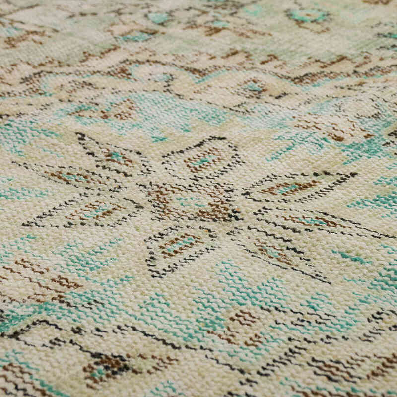 Alfombra Vintage Turca Anudada a Mano - 163 cm x 257 cm - K0069571