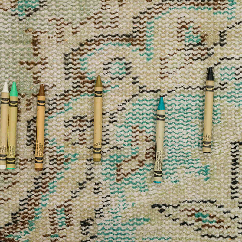Alfombra Vintage Turca Anudada a Mano - 163 cm x 257 cm - K0069571
