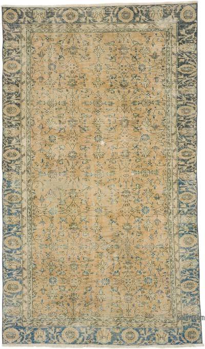 El Dokuma Vintage Hali - 149 cm x 254 cm