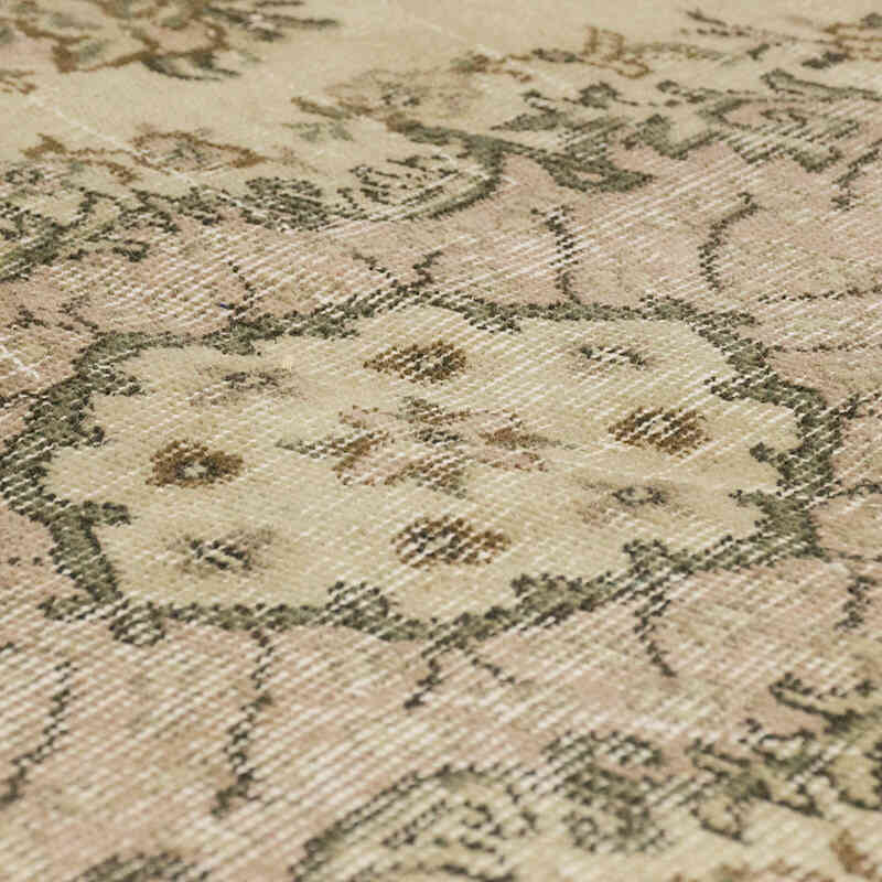 Alfombra Vintage Turca Anudada a Mano - 113 cm x 207 cm - K0069577