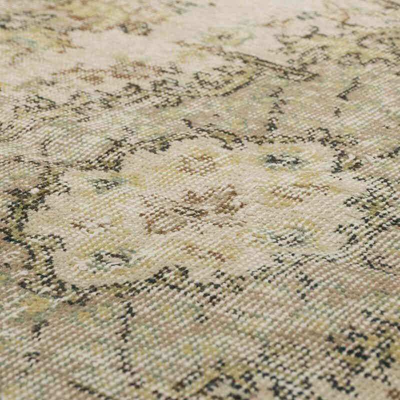 Alfombra Vintage Turca Anudada a Mano - 118 cm x 205 cm - K0069579