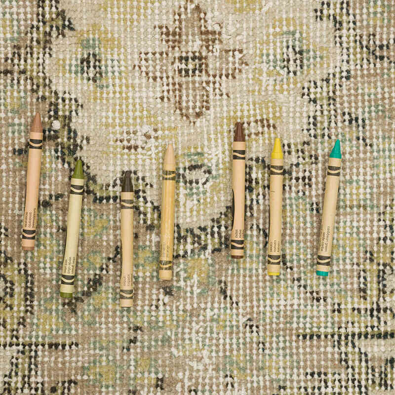 Alfombra Vintage Turca Anudada a Mano - 118 cm x 205 cm - K0069579