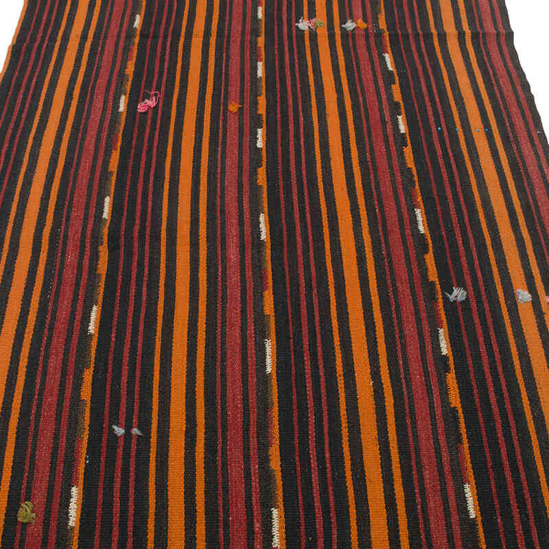 Vintage Anatolian Flatweave Rug - 4'  x 7' 7" (48" x 91") - K0069594