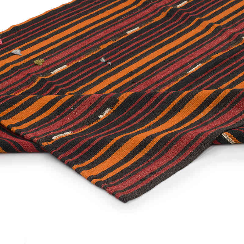 Vintage Anatolian Flatweave Rug - 4'  x 7' 7" (48" x 91") - K0069594