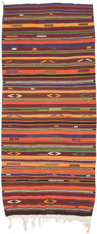 Alfombra Vintage Denizli Kilim - 135 cm x 310 cm