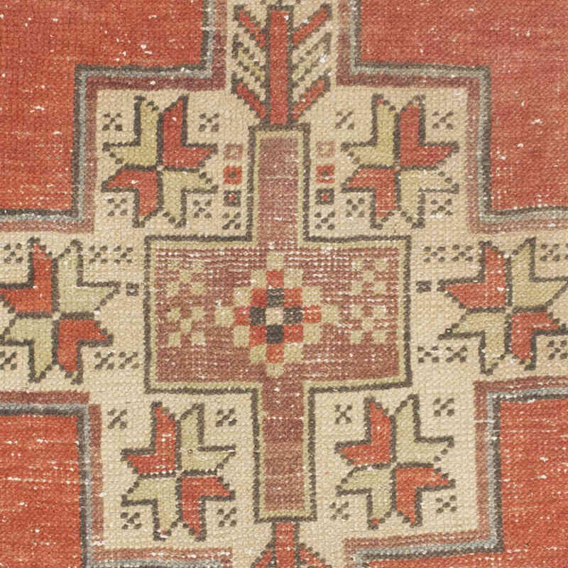 El Dokuma Vintage Halı - 77 cm x 115 cm - K0069614