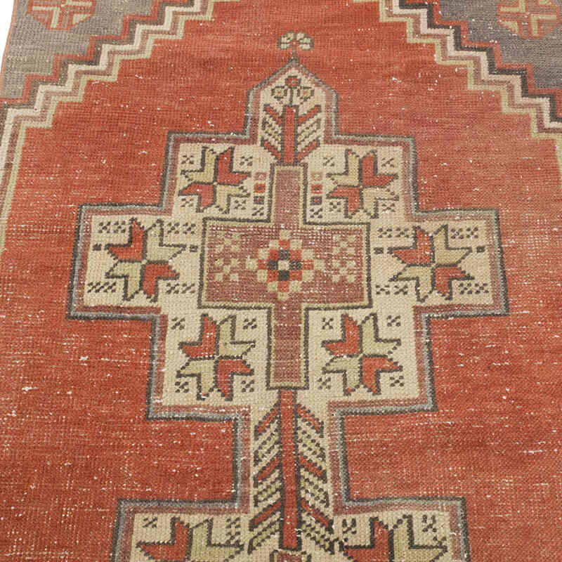 El Dokuma Vintage Halı - 77 cm x 115 cm - K0069614