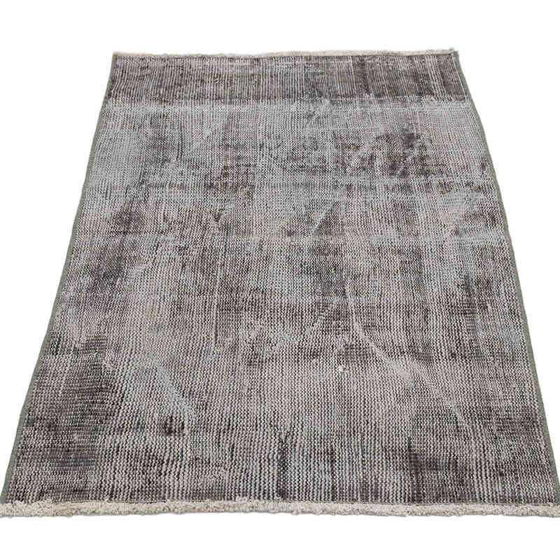 Alfombra Turca Vintage Sobre-teñida - 69 cm x 104 cm - K0069617
