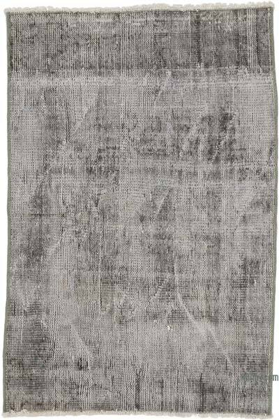 Over-dyed Vintage Hand-Knotted Turkish Rug - 2' 3" x 3' 5" (27" x 41")