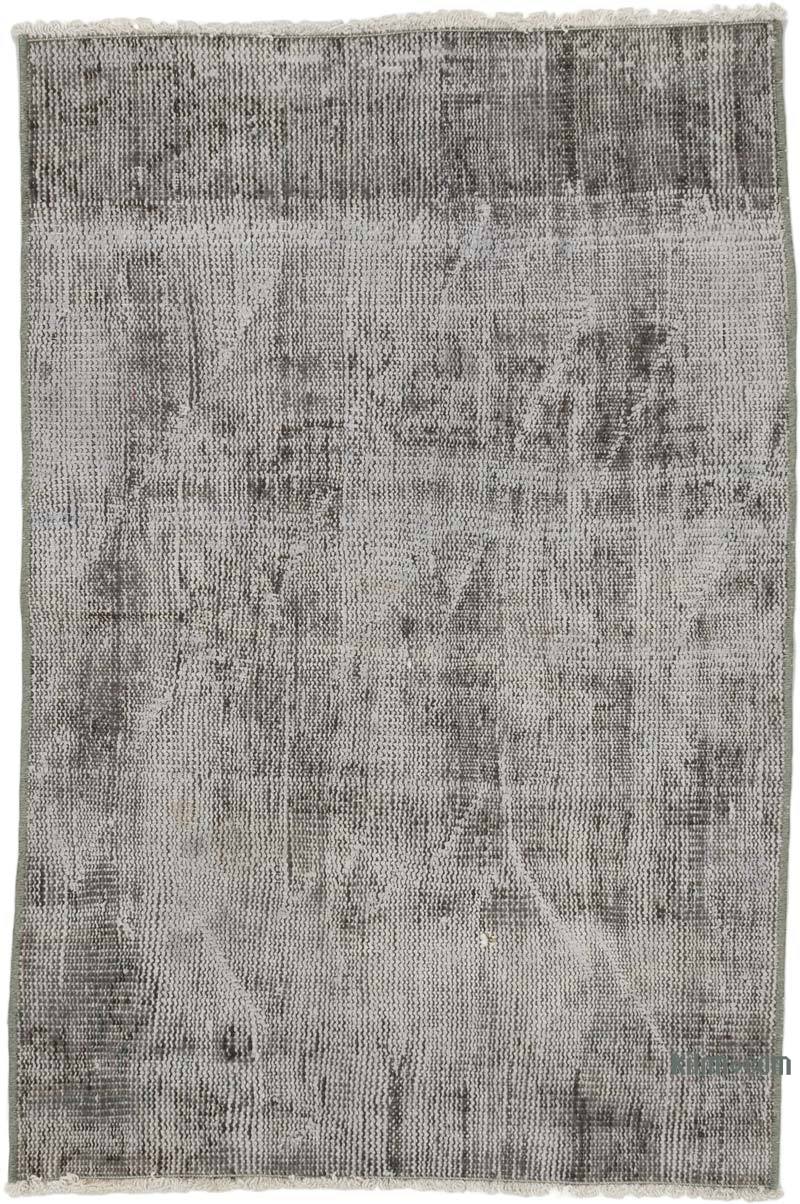 Alfombra Turca Vintage Sobre-teñida - 69 cm x 104 cm - K0069617