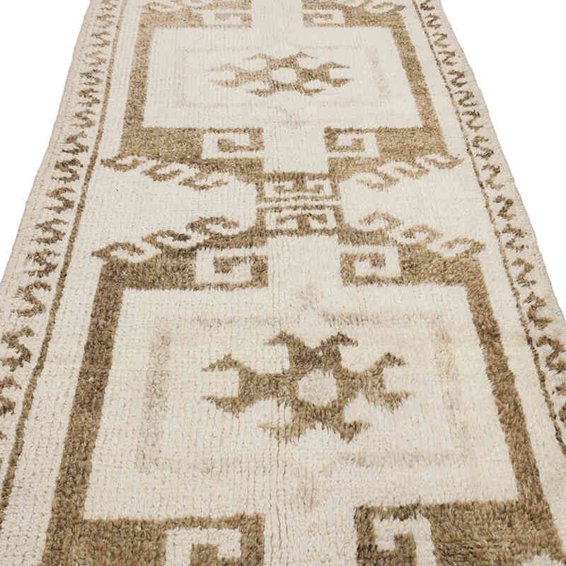 Vintage Tribal Runner Rug - 3' 7" x 12' 1" (43" x 145") - K0069625