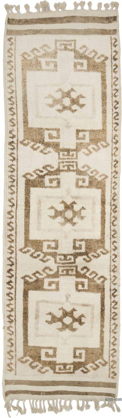 Alfombra Vintage de pasillo - 110 cm x 369 cm