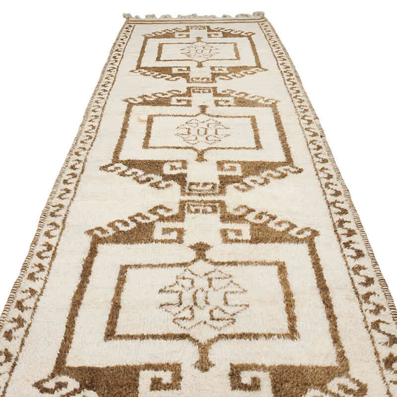 Alfombra Vintage de pasillo - 105 cm x 378 cm - K0069629