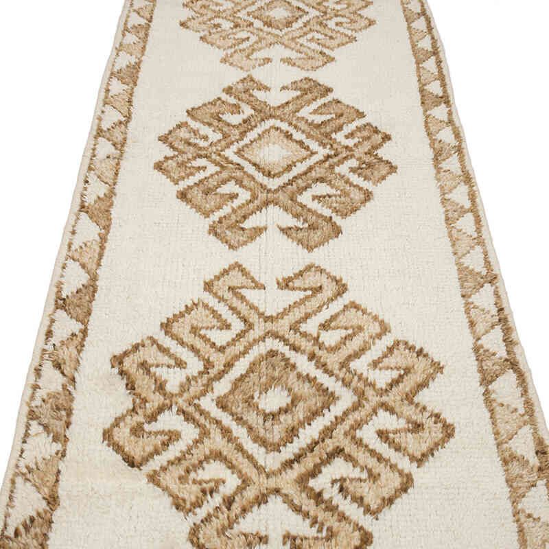 Vintage Tribal Runner Rug - 2' 11" x 11' 4" (35" x 136") - K0069630