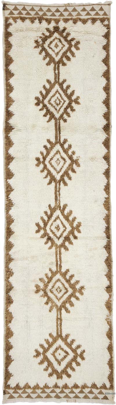 Vintage Tribal Runner Rug - 3' 1" x 10' 11" (37" x 131")