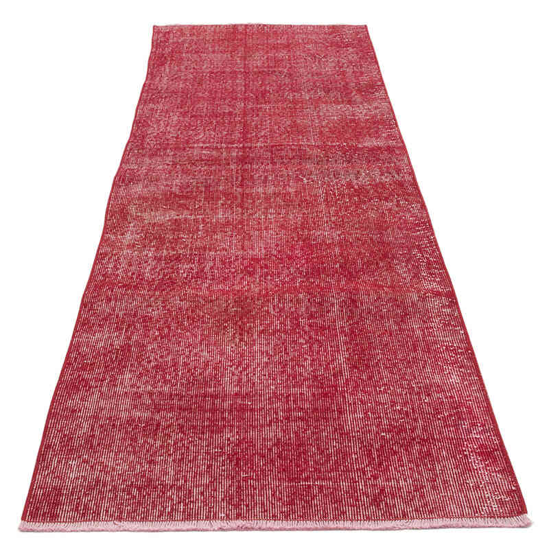 Alfombra de Pasillo Turca Vintage Sobreteñida - 78 cm x 247 cm - K0069637