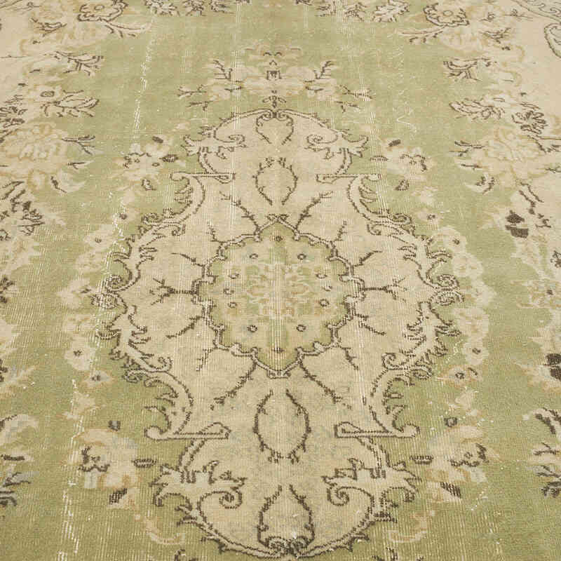 Vintage Turkish Hand-Knotted Rug - 6' 7" x 9' 5" (79" x 113") - K0069641