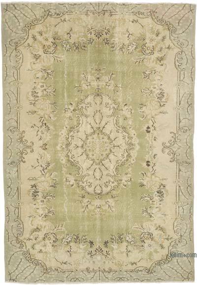 Alfombra Vintage Turca Anudada a Mano - 200 cm x 287 cm