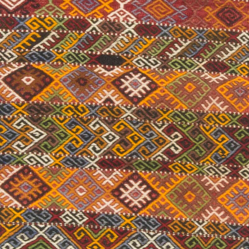 Vintage Malatya Jijim Runner - 2' 5" x 12' 10" (29" x 154") - K0069661