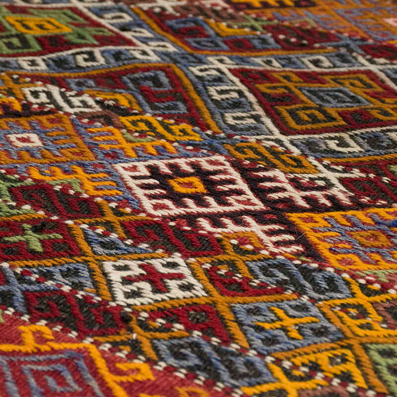 Vintage Malatya Jijim Runner - 2' 5" x 12' 10" (29" x 154") - K0069661