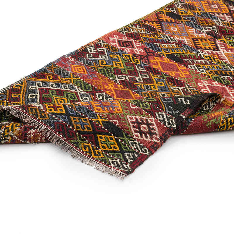 Vintage Malatya Jijim Runner - 2' 5" x 12' 10" (29" x 154") - K0069661