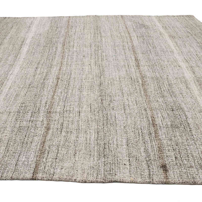 Vintage Anatolian Kilim Rug - 7' 9" x 8' 2" (93" x 98") - K0069664
