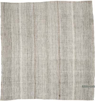 Vintage Anatolian Kilim Rug - 7' 9" x 8' 2" (93" x 98")