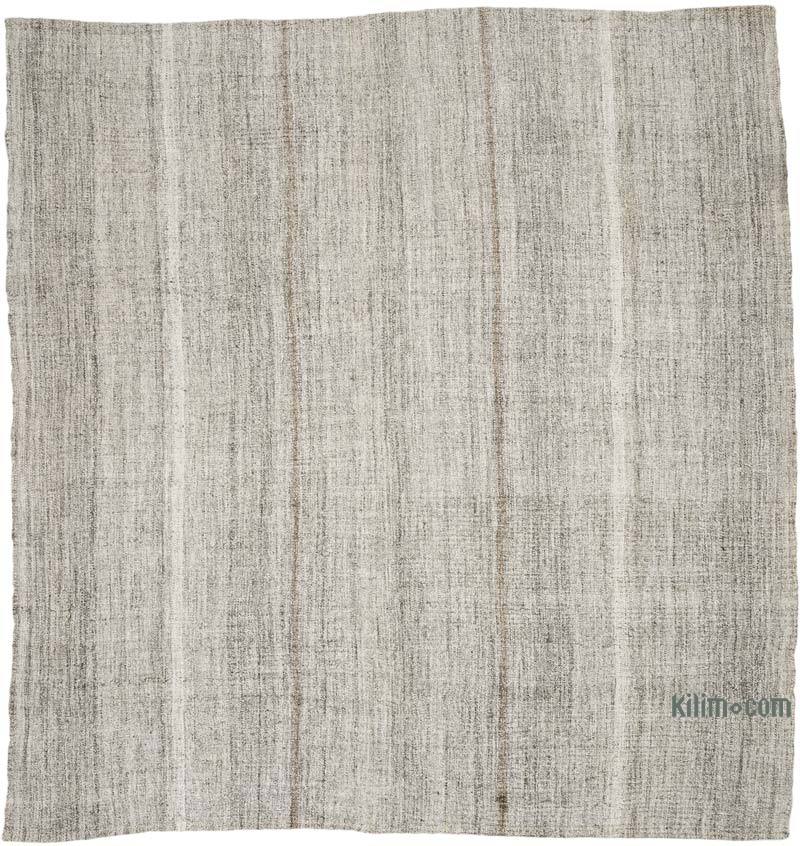 Vintage Anatolian Kilim Rug - 7' 9" x 8' 2" (93" x 98") - K0069664