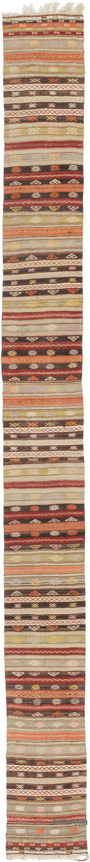 Sivas Kilim Yolluk - 62 cm x 638 cm - K0069668