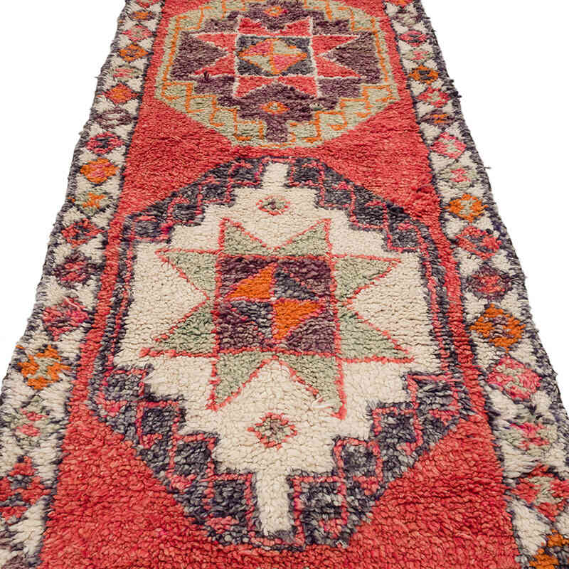 Alfombra Vintage de pasillo - 102 cm x 348 cm - K0069681