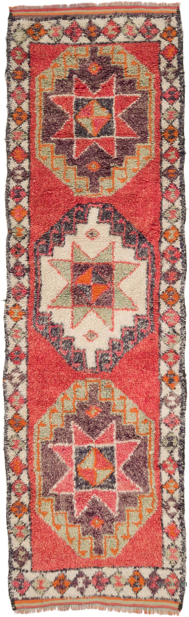 Alfombra Vintage de pasillo - 102 cm x 348 cm - K0069681