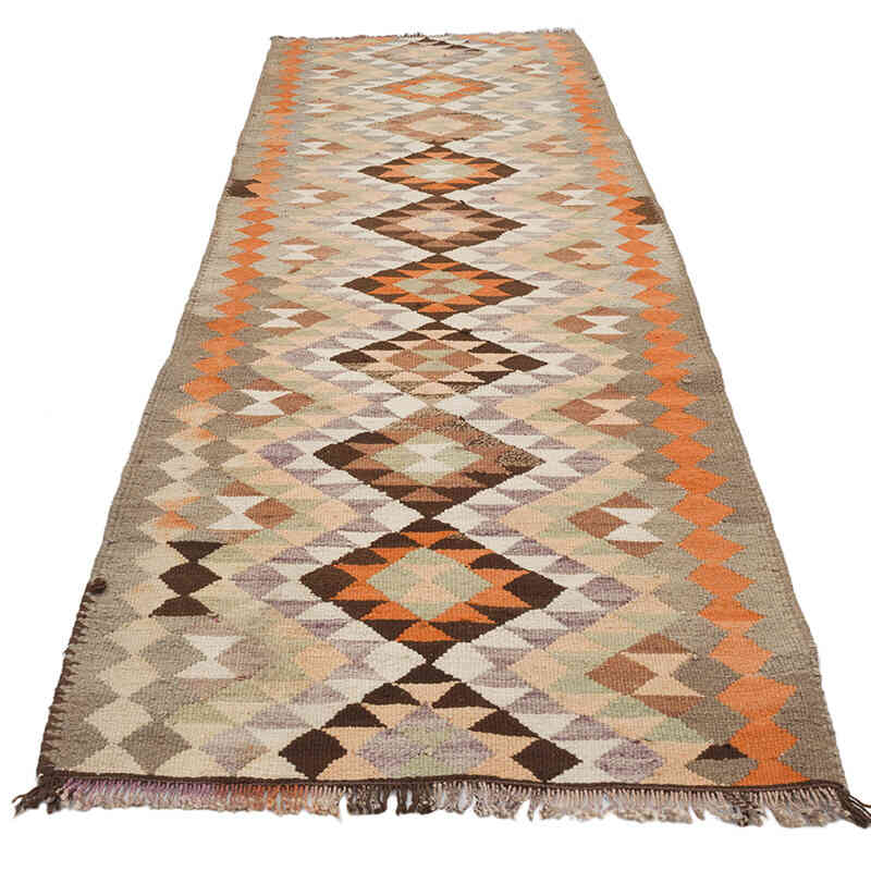 Vintage Anadolu Kilim Yolluk - 89 cm x 290 cm - K0069684