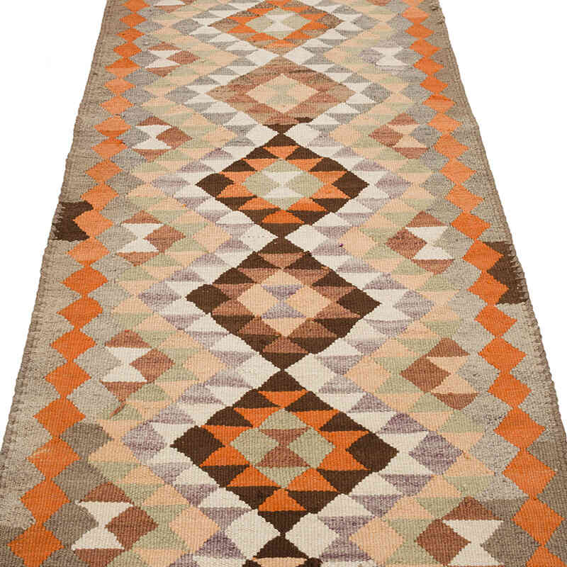 Vintage Anadolu Kilim Yolluk - 89 cm x 290 cm - K0069684
