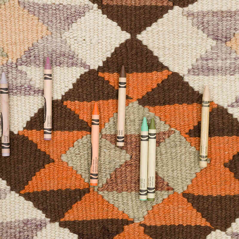 Vintage Anadolu Kilim Yolluk - 89 cm x 290 cm - K0069684