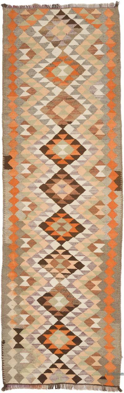 Alfombra Kilim Tribal Vintage - 89 cm x 290 cm