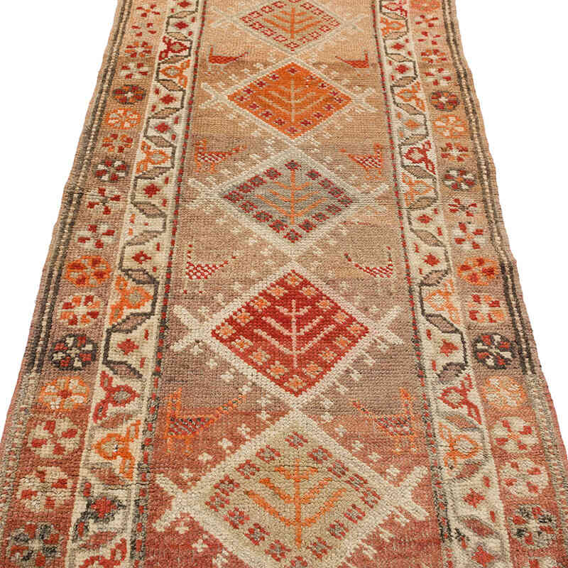 Alfombra Vintage de pasillo - 87 cm x 300 cm - K0069687