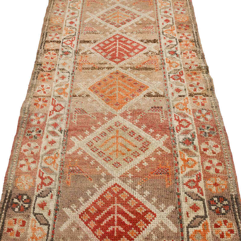 Alfombra Vintage de pasillo - 87 cm x 300 cm - K0069687