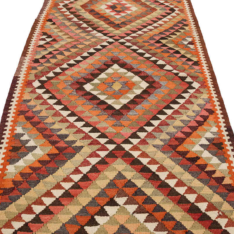 Vintage Anadolu Kilim Yolluk - 104 cm x 325 cm - K0069688