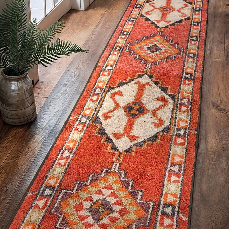 Vintage Anadolu Yolluk - 93 cm x 371 cm - K0069690