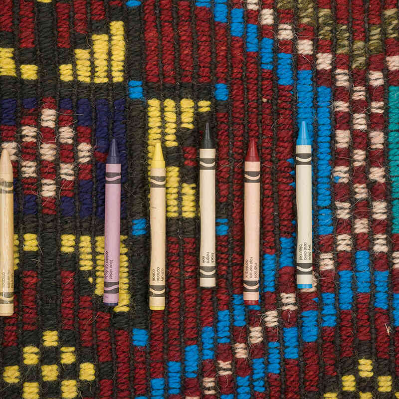 Vintage Anatolian Jijim Rug - 3' 10" x 9' 7" (46" x 115") - K0069700
