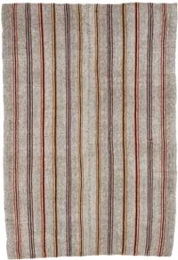 Vintage Anatolian Kilim Rug - 5' 7" x 8' 6" (67" x 102")