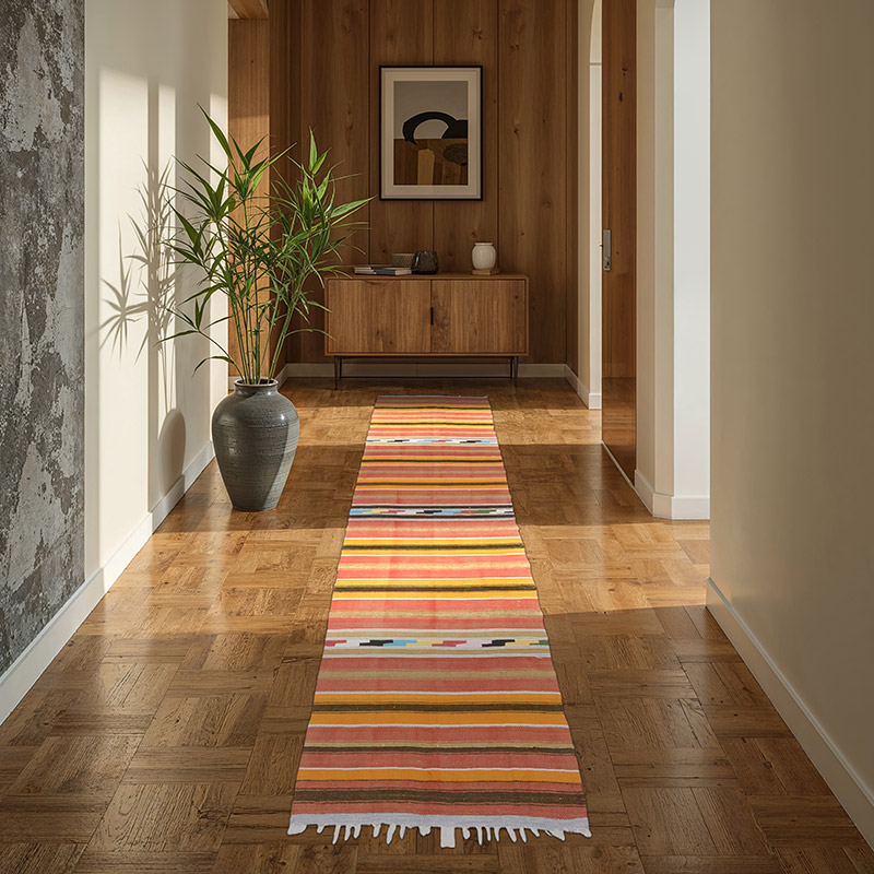 Kilim Vintage Turco de Pasillo - 78 cm x 290 cm - K0069704