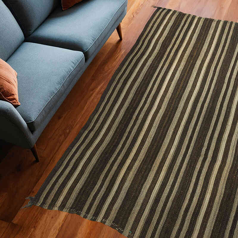 Alfombra Vintage Anatolian Kilim - 195 cm x 250 cm - K0069713