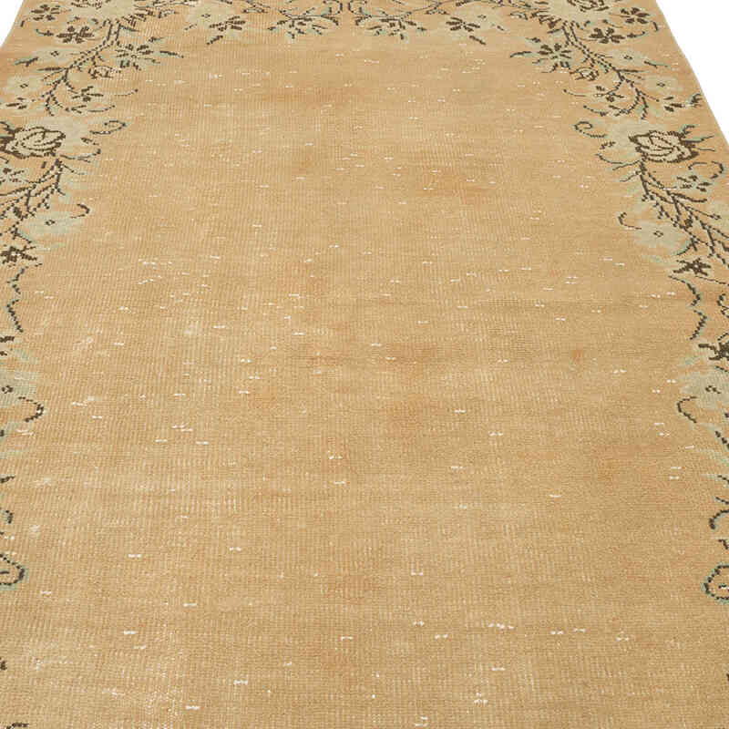 Alfombra Vintage Turca Anudada a Mano - 148 cm x 253 cm - K0069717