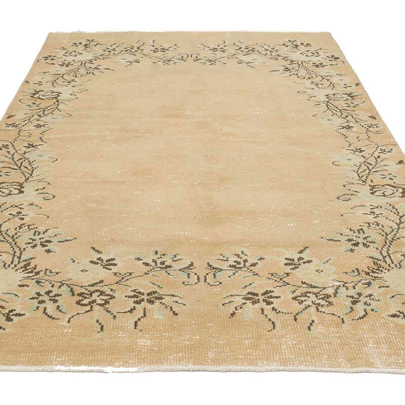 Alfombra Vintage Turca Anudada a Mano - 148 cm x 253 cm - K0069717