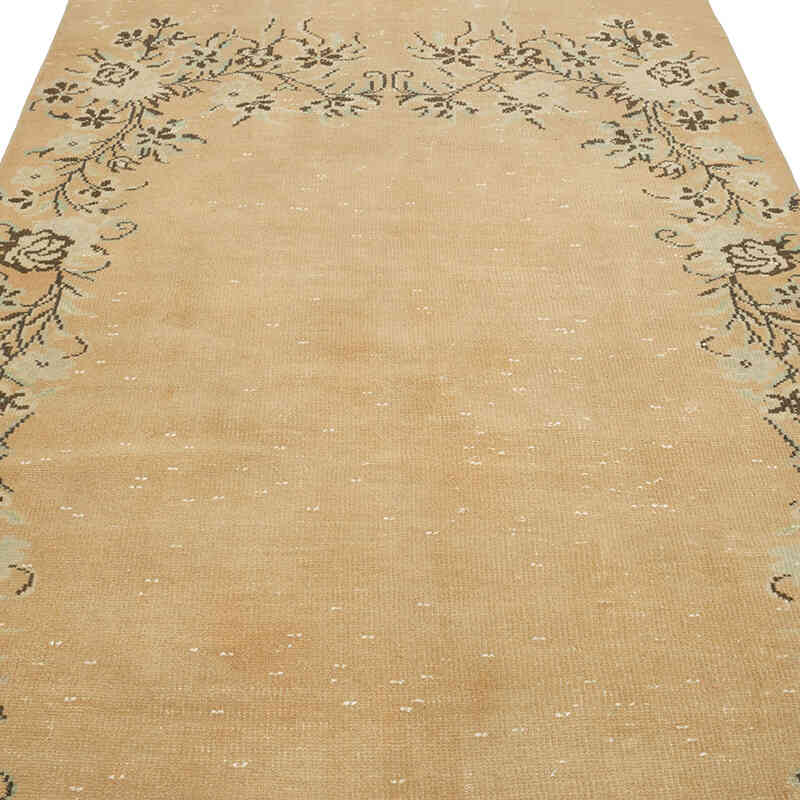 Alfombra Vintage Turca Anudada a Mano - 148 cm x 253 cm - K0069717