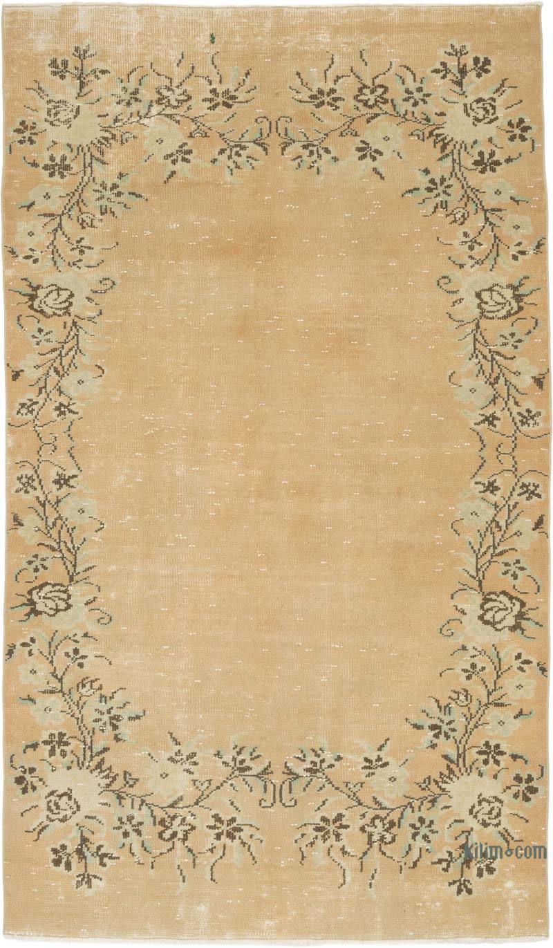 Alfombra Vintage Turca Anudada a Mano - 148 cm x 253 cm - K0069717