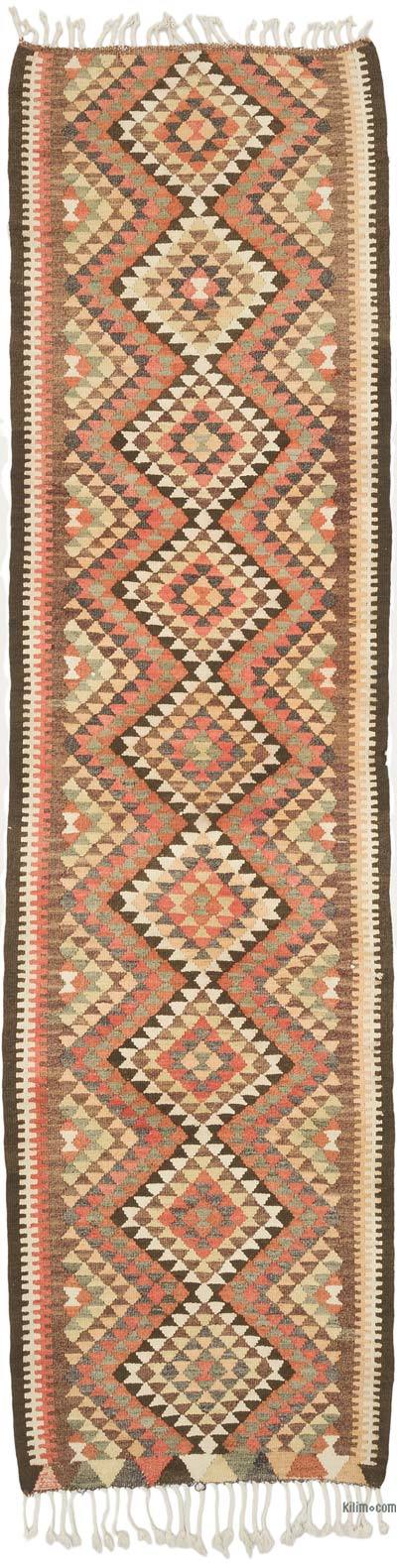 Alfombra Kilim Tribal Vintage - 94 cm x 360 cm