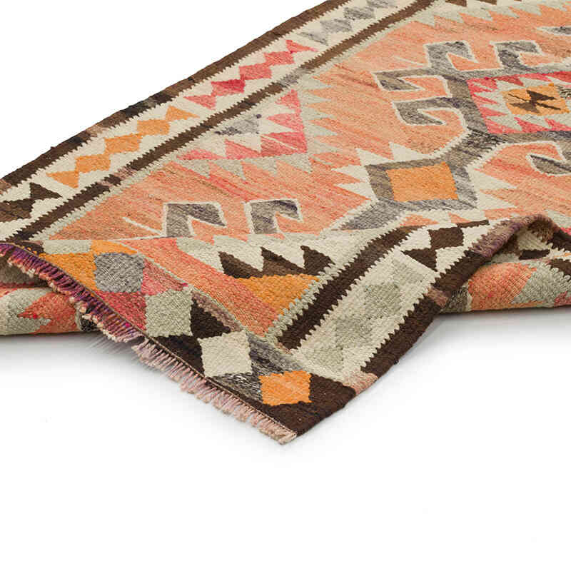 Vintage Tribal Kilim Runner - 3' 2" x 11' 9" (38" x 141") - K0069720